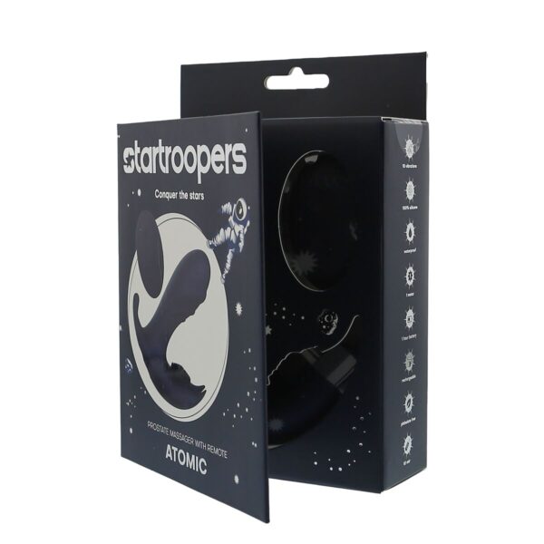 Cassini Anal Vibrator Black Dream Toys STARTROOPERS ATOMIC Blue - Image 2