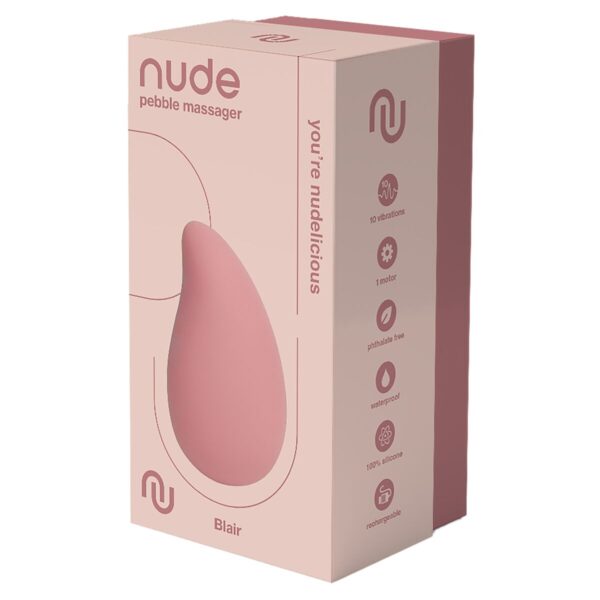Mini-Vibrator Dream Toys Nude Blair Pebble Red - Image 3
