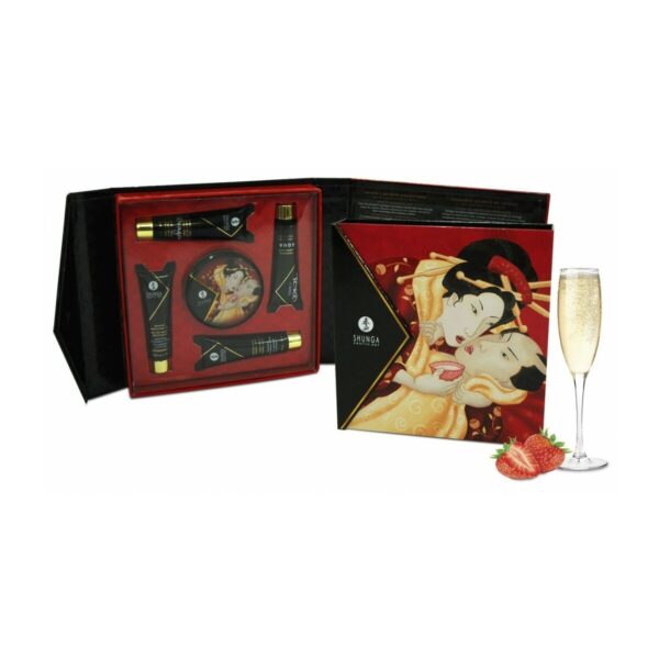 Geisha Sparkling Strawberry Wine Shunga SH8208 - Image 6