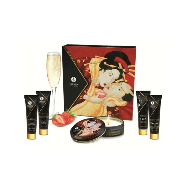 Geisha Sparkling Strawberry Wine Shunga SH8208 - Image 7