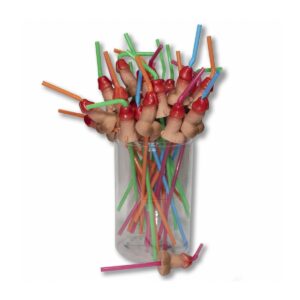 Reusable Straws Divertysex Penis 30 Units