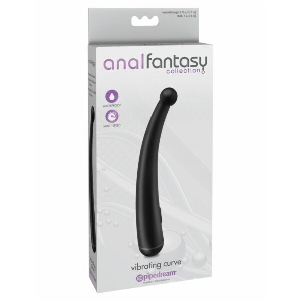 Anal Vibrator Pipedream Anal Fantasy Collection Black - Image 2