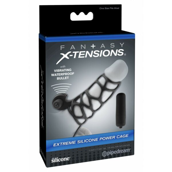 Penis cover Pipedream Fantasy X-Tensions Black - Image 2