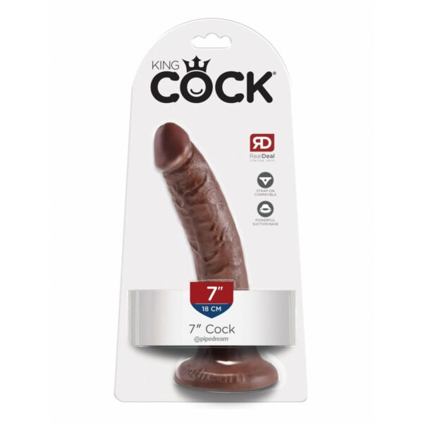 Dildo Pipedream King Cock Brown - Image 2