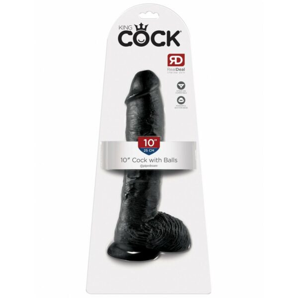 Dildo Pipedream King Cock Black - Image 2