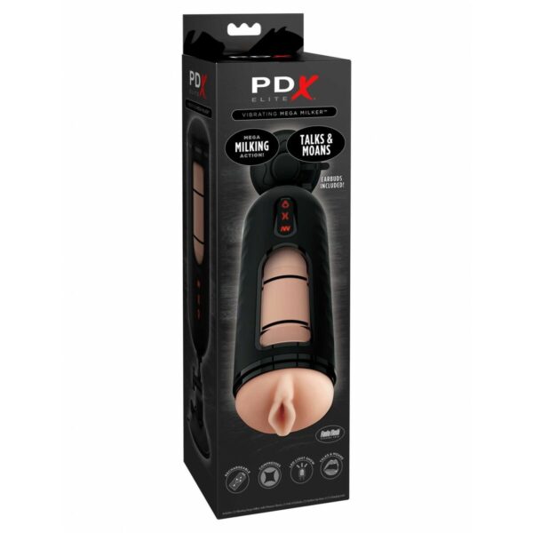 Realistic Vibrator Pipedream Mega Milker Light - Image 2
