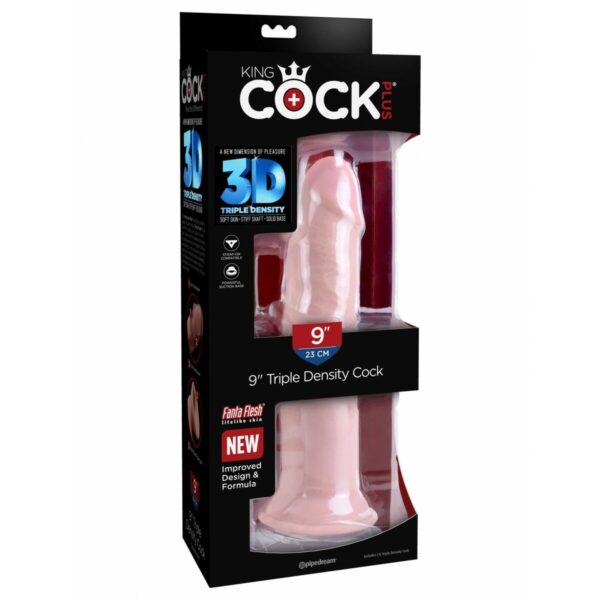 Dildo Pipedream King Cock Plus Natural - Image 2