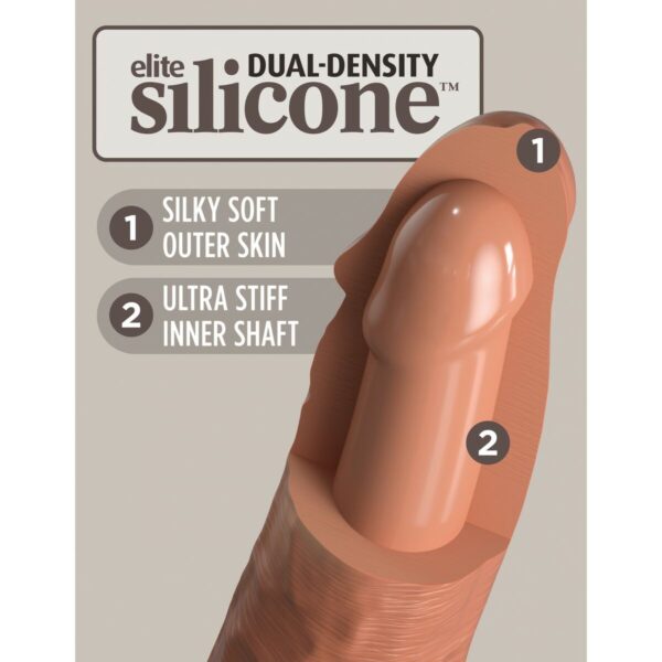 Dildo Pipedream King Cock Elite Brown - Image 7