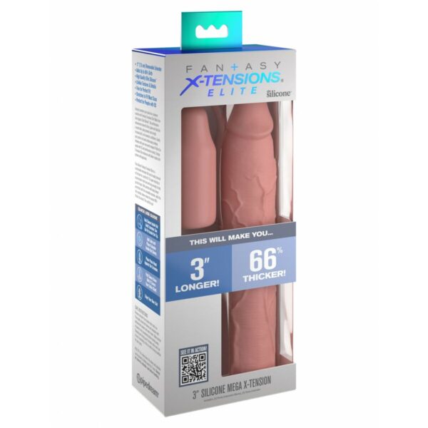 Penis cover Pipedream Fantasy X-tensions Elite Meat - Image 2