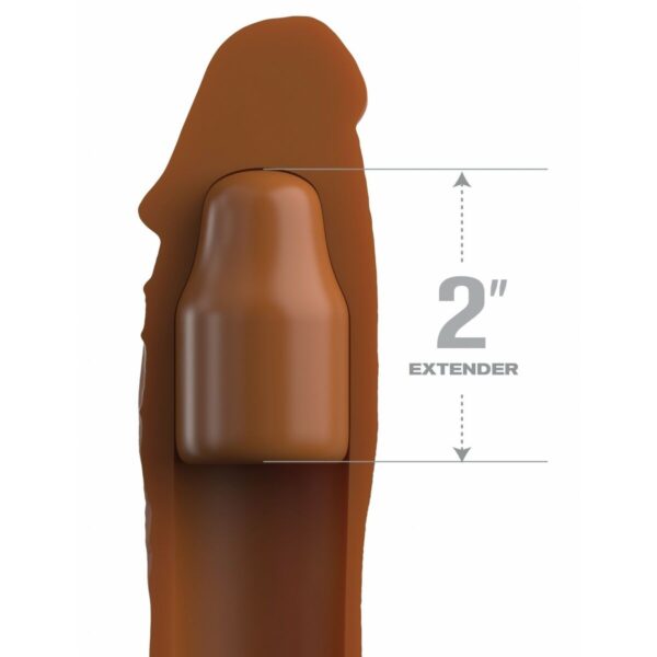 Penis cover Pipedream Fantasy X-tensions Elite Brown - Image 3