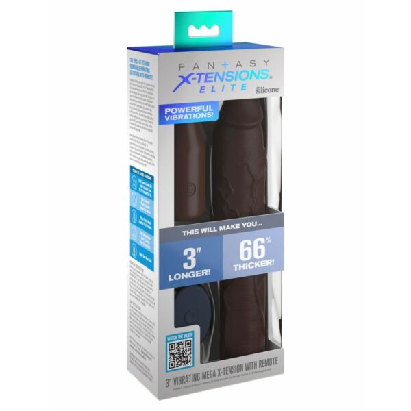 Penis cover Pipedream Fantasy X-tensions Elite Brown - Image 2