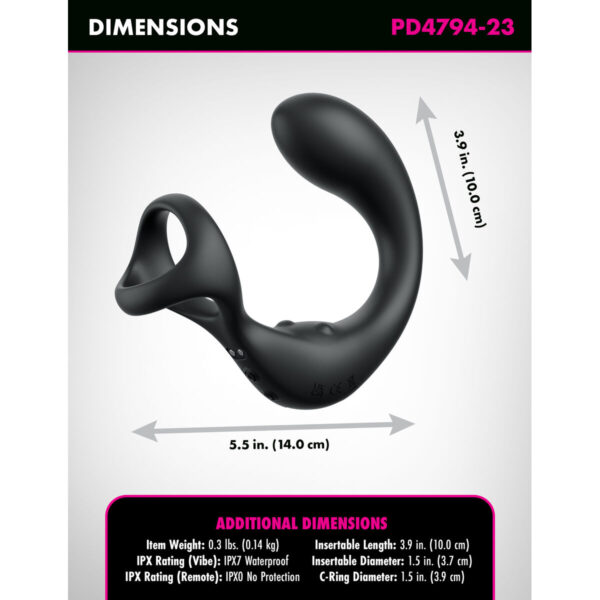 Anal Vibrator Pipedream Anal Fantasy Elite Black - Image 4
