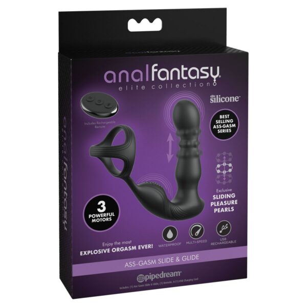 Anal Vibrator Pipedream Anal Fantasy Elite Black - Image 5