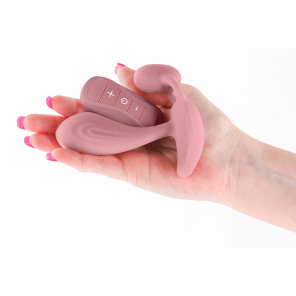 Vibrating Butt Plug NS Novelties Secrets Pink - Image 2