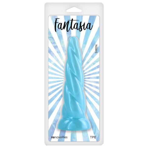 Dildo NS Novelties Fantasia Blue Ø 4 cm Ø 5,1 cm - Image 3