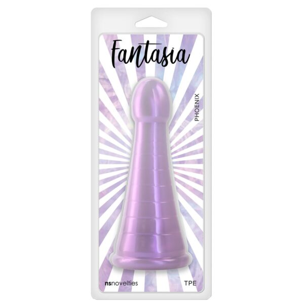 Dildo NS Novelties Fantasia Ø 5 cm Ø 7,4 cm Purple - Image 3