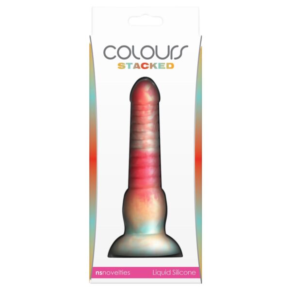 Dildo NS Novelties Colours Multicolour Ø 3,9 cm - Image 3