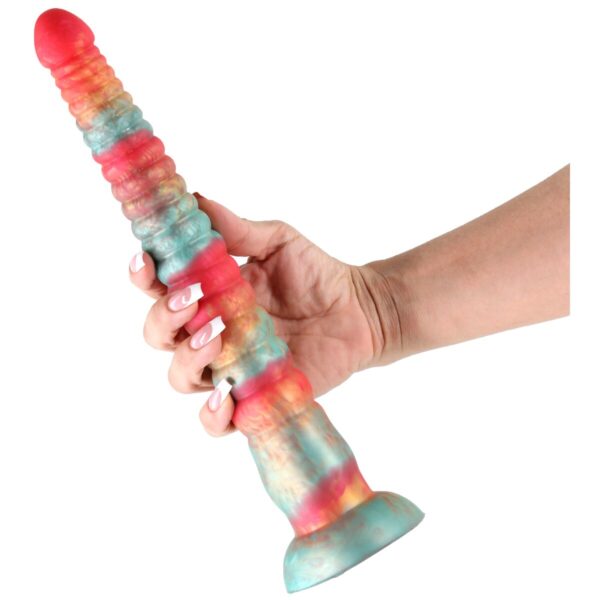 Dildo NS Novelties Colours Multicolour Ø 4,5 cm - Image 2