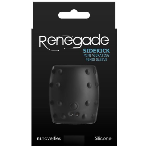 Penis cover NS Novelties Renegade Black Ø 4,5 cm - Image 3