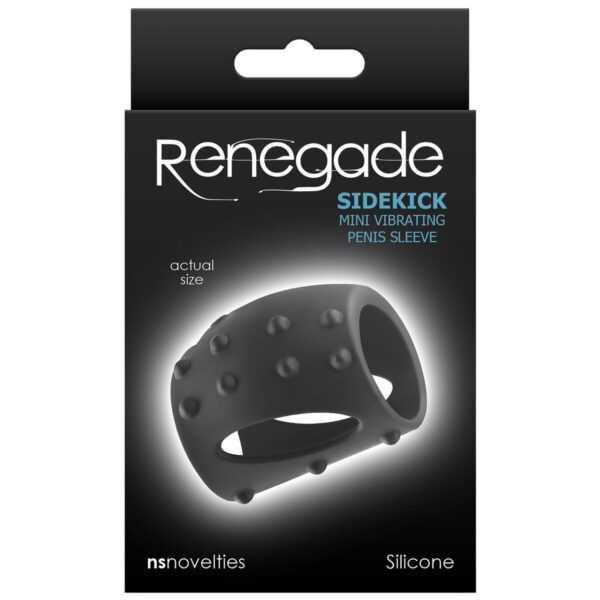 Penis cover NS Novelties Renegade Black Ø 4,5 cm - Image 4