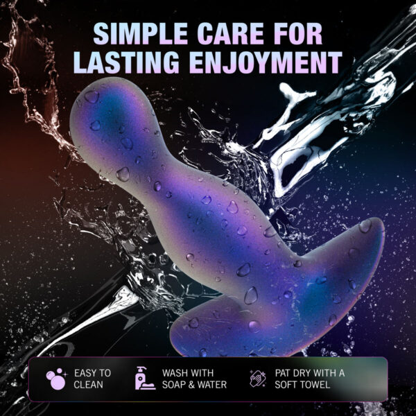 Cassini Anal Vibrator Black Blush Anal Adventures Purple - Image 4