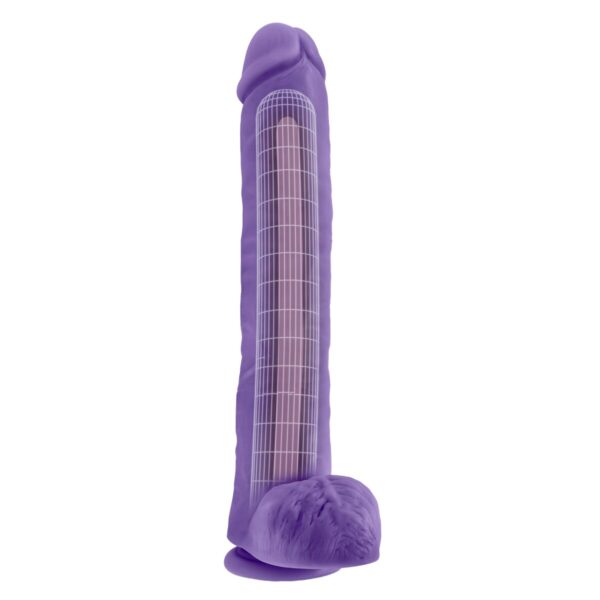 Dildo Blush Au Naturel Purple Ø 5,8 cm - Image 6