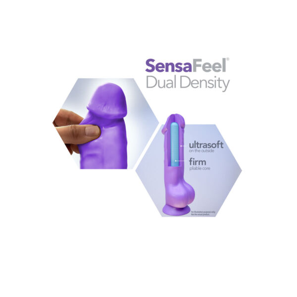 Dildo Blush Au Naturel Purple Ø 5,8 cm - Image 8