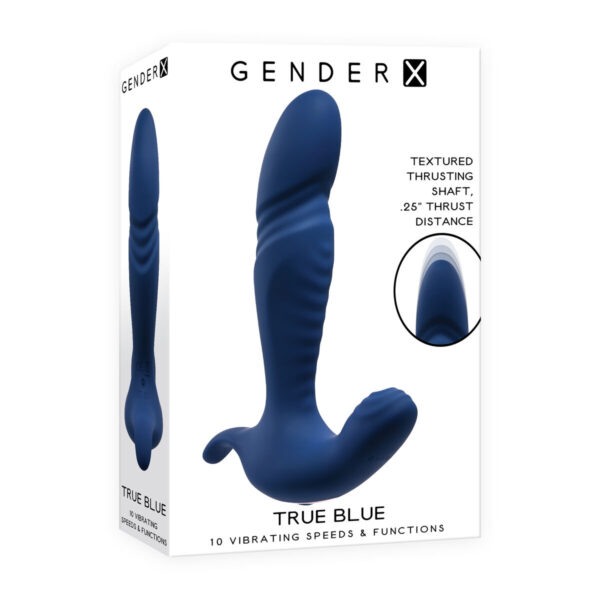 Anal Vibrator Gender X Gender X Blue - Image 3