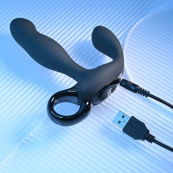Anal Vibrator Playboy Playboy Black - Image 4