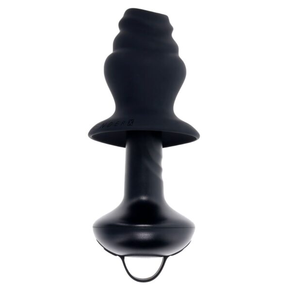 Vibrating Butt Plug Evolved Gender X Black - Image 2