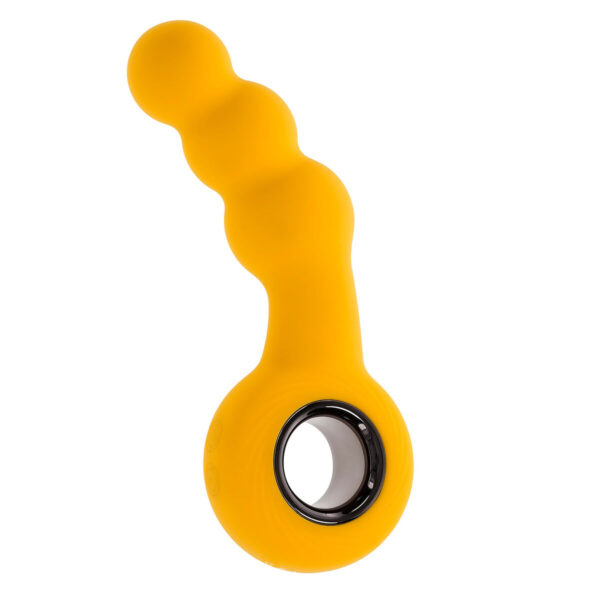 Vibrating Butt Plug Evolved Gender X Yellow - Image 3
