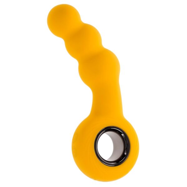 Vibrating Butt Plug Evolved Gender X Yellow - Image 4