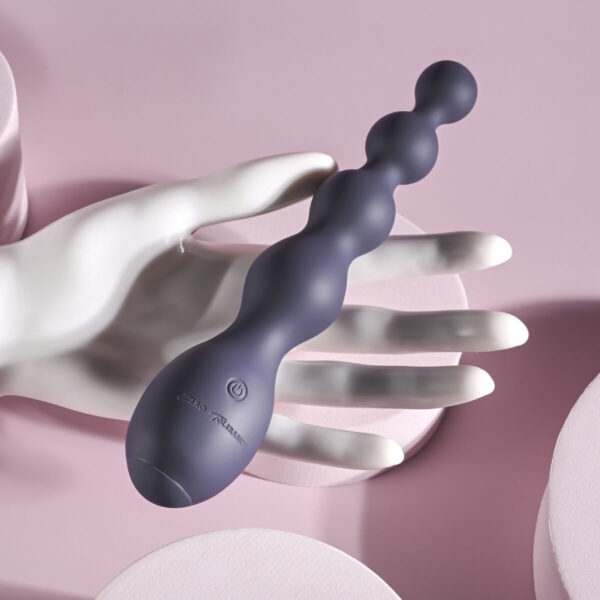 Cassini Anal Vibrator Black Evolved Zero Tolerance Purple - Image 6