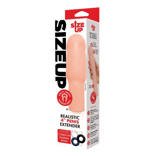 Penis cover Size Up Meat Ø 4,6 cm 21,1 cm - Image 5