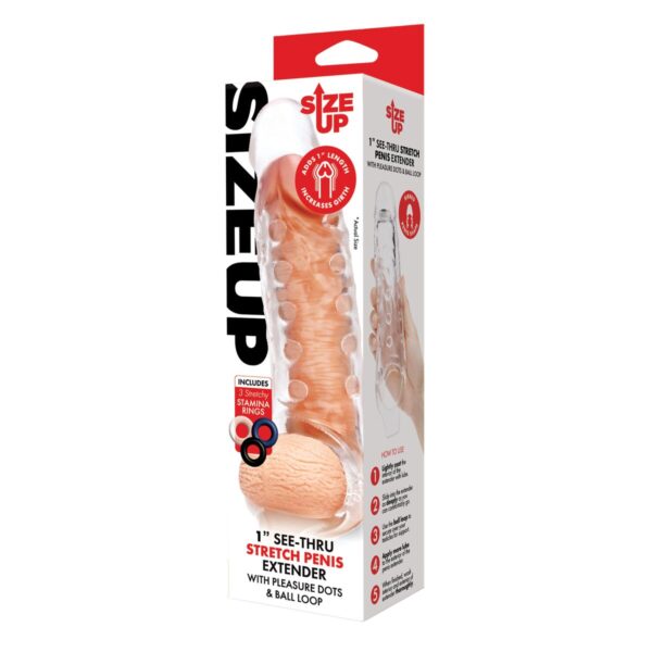Penis cover Size Up Ø 4,5 cm 22 cm - Image 6