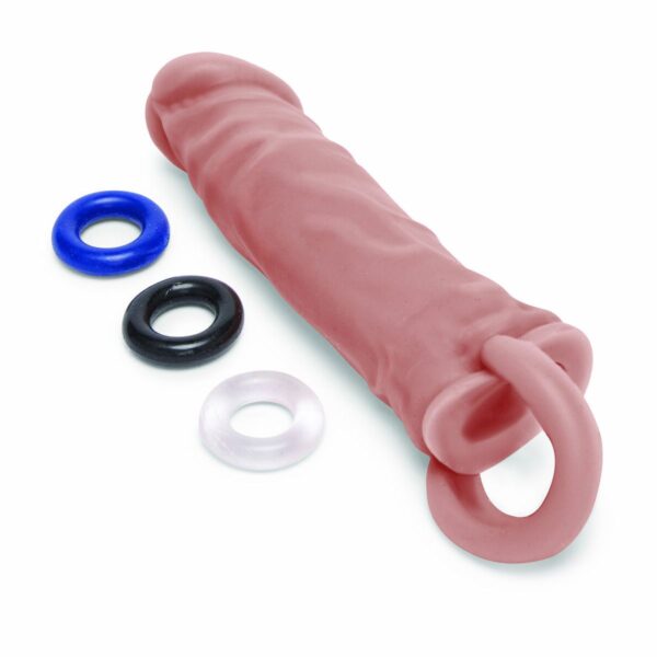 Penis cover Size Up Brown Meat Ø 4 cm 15,2 cm - Image 4