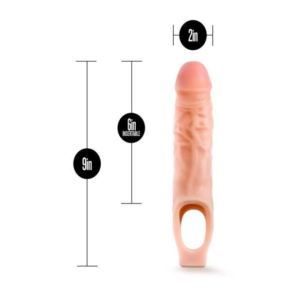 Penis cover Blush Performance Meat Ø 4,8 cm 16,5 cm - Image 2
