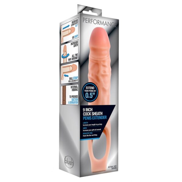 Penis cover Blush Performance Meat Ø 4,8 cm 16,5 cm - Image 5