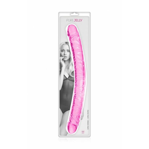 Dildo Pure Jelly Pink 44 cm - Image 3