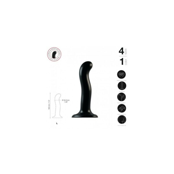 Dildo Strap-on-me POINT STIMULATOR Black L - Image 6