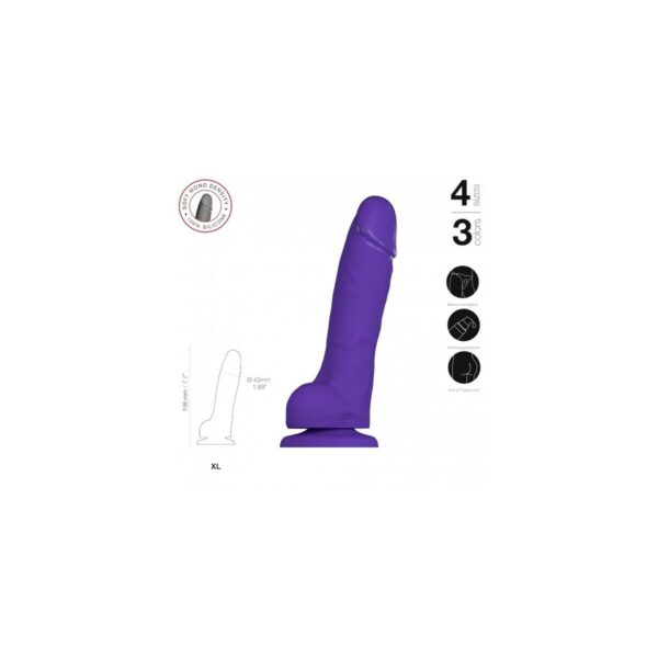 Dildo Strap-on-me 6015926 Purple XL - Image 3