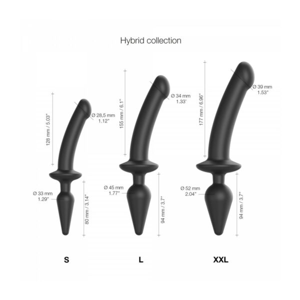 Dildo Strap-on-me Black - Image 5