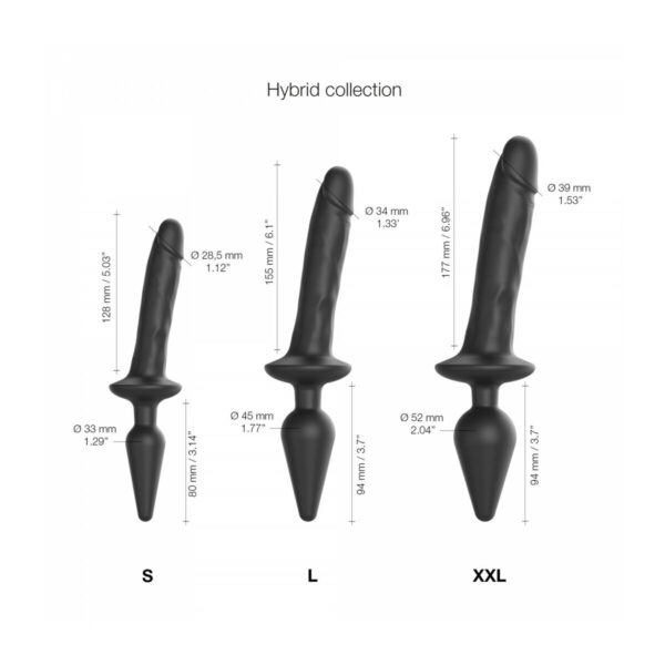 Dildo Strap-on-me Black - Image 5
