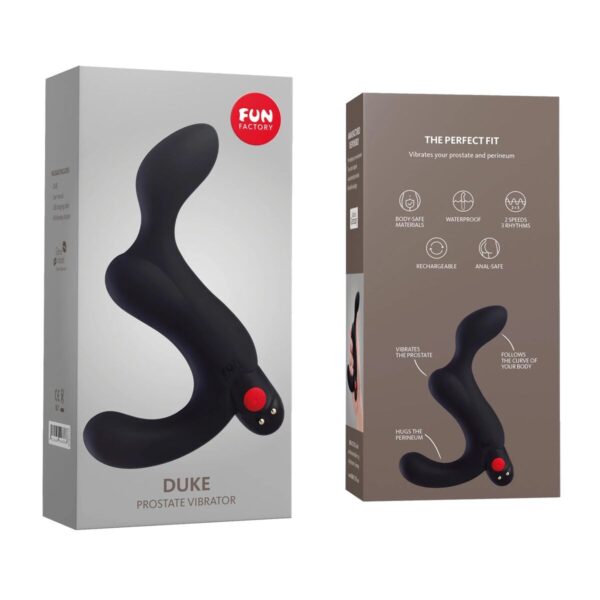 Prostate Massager Fun Factory DUKE Black - Image 6