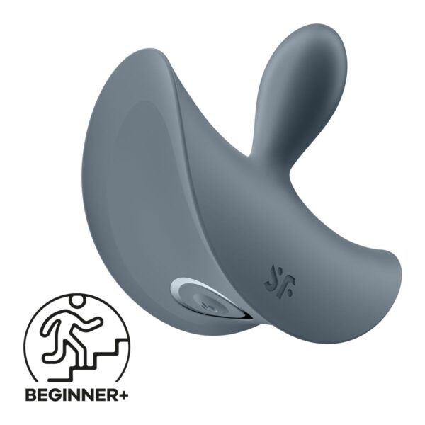 Cassini Anal Vibrator Black Satisfyer Blue Grey - Image 2