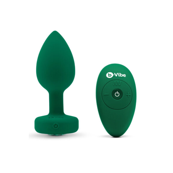 Anal plug B-Vibe Vibrating Jewel Green M/L - Image 2
