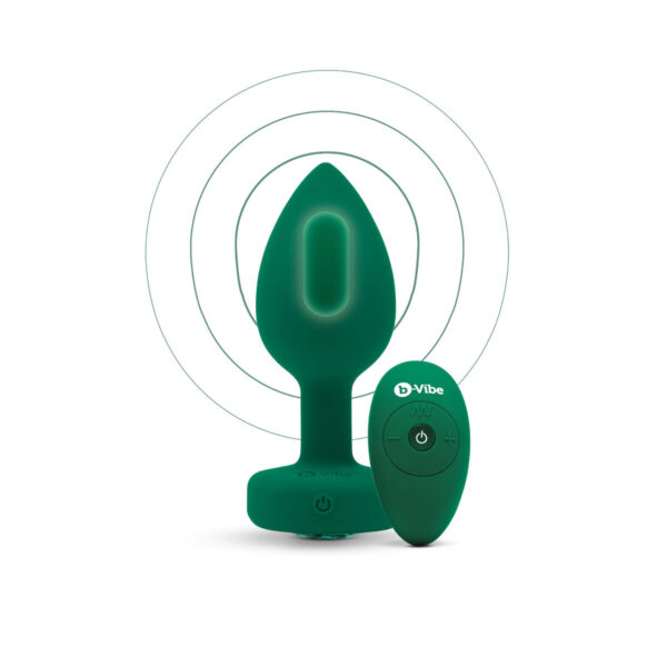 Anal plug B-Vibe Vibrating Jewel Green M/L - Image 3