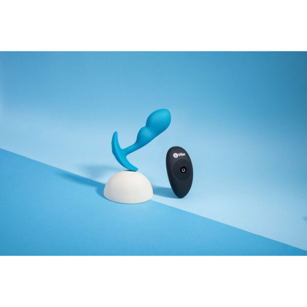 Remote control anal plug B-Vibe Blue - Image 7