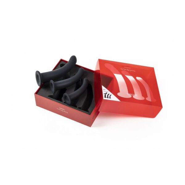 Dildo Virgite Black S/M/L Set - Image 5