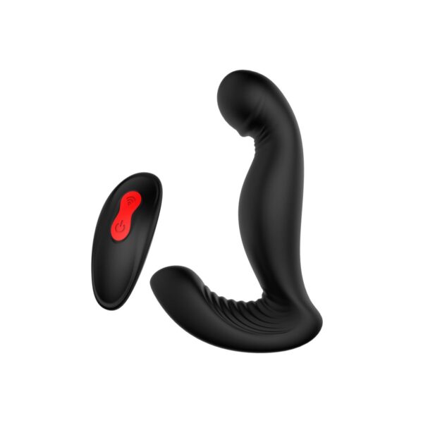 Anal Vibrator Dream Toys Essentials P-Pleaser Black - Image 2